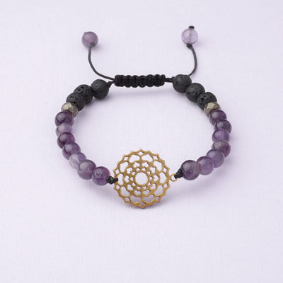 Bracelet Améthyste Chakra